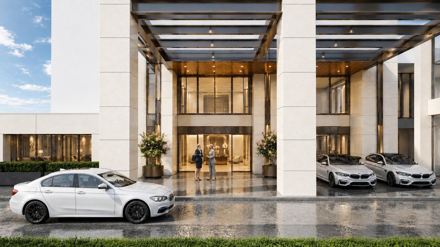 Grand drop-off