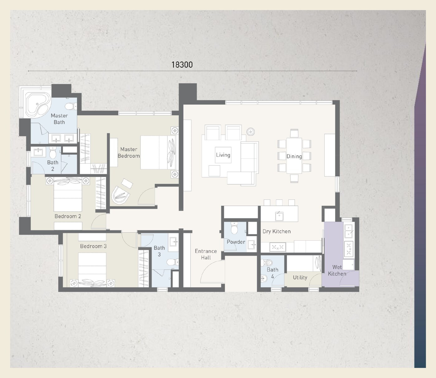 Cappella Embassy Type B floor plan