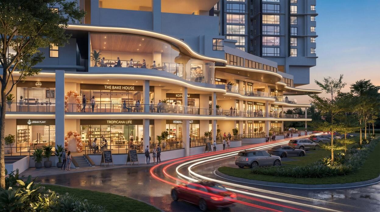The Shoppes at Cappella Embassy, after